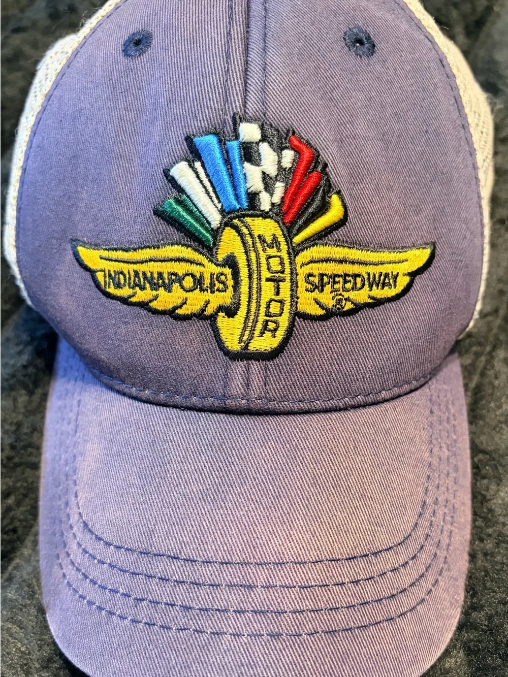 Vintage Youth Indianapolis Motor Speedway Trucker Hat